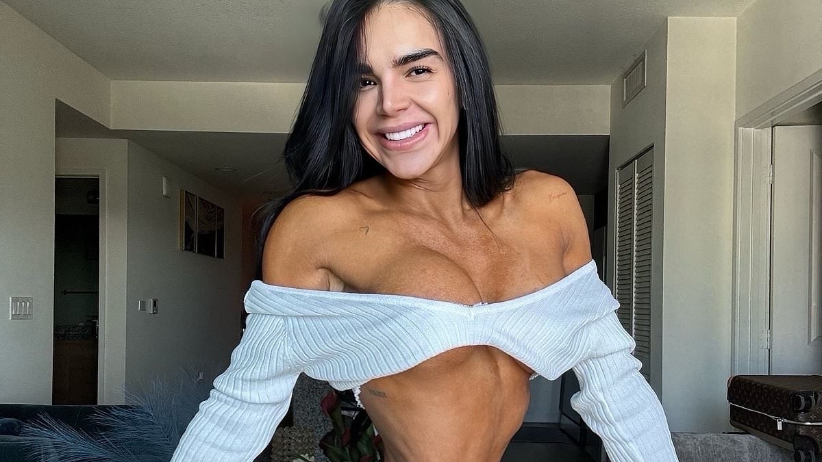 Model shrinks waist to 20 INCHES by wearing corset for 23 hours a day... despite doctor's warning