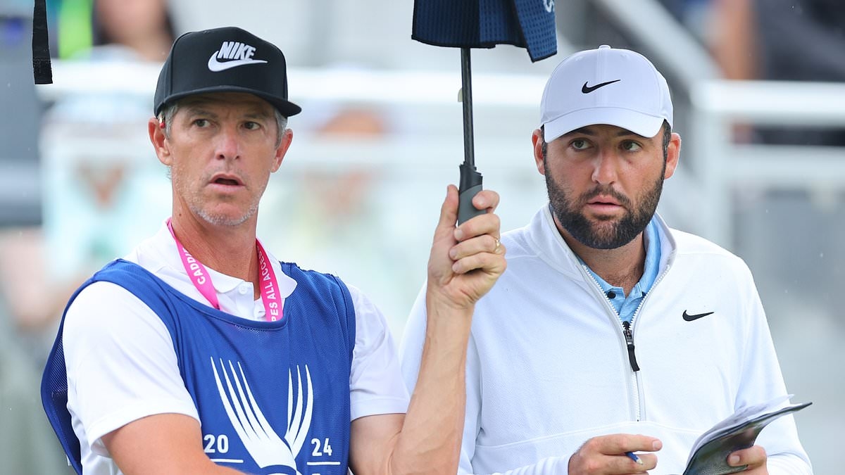 Scottie Scheffler's caddie LEAVES FedEx St. Jude Championship for family emergency as chaplain steps in