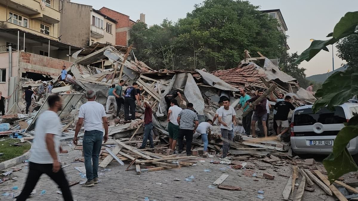 Earthquake rocks Turkey: 6.1-magnitude quake 'flattens buildings' as rescuers rush to scour rubble