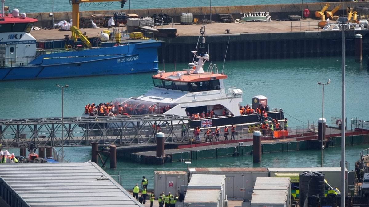 Number of small-boat migrants to reach Britain under Labour government is set to hit 50,000 - as 435 arrive on Saturday alone