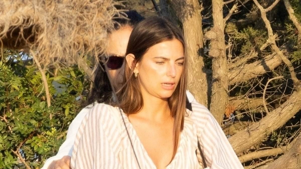 Max Verstappen and his stylish girlfriend Kelly Piquet step out in the Sardinian sunshine with their kids on family trip - after buying plot of land in Portugal