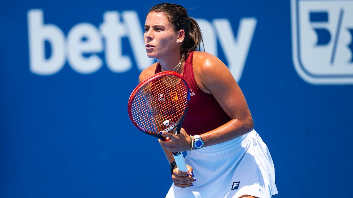 Billionaire tennis nepo baby suffers shock defeat at Cincinnati Open - after her tycoon father's near £100m investment in 'insane' tournament upgrades