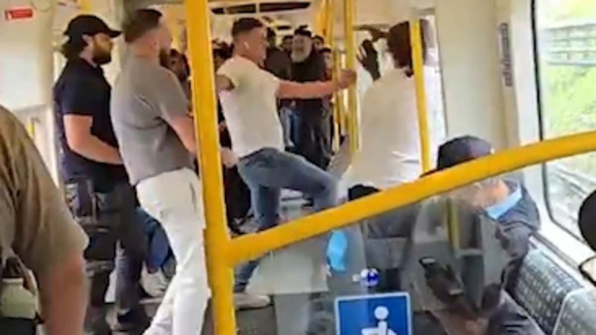 Vigilante Tube passengers face arrest over 'assault' of naked man on the Tube after they took law into their hands when he dropped his trousers on packed carriage