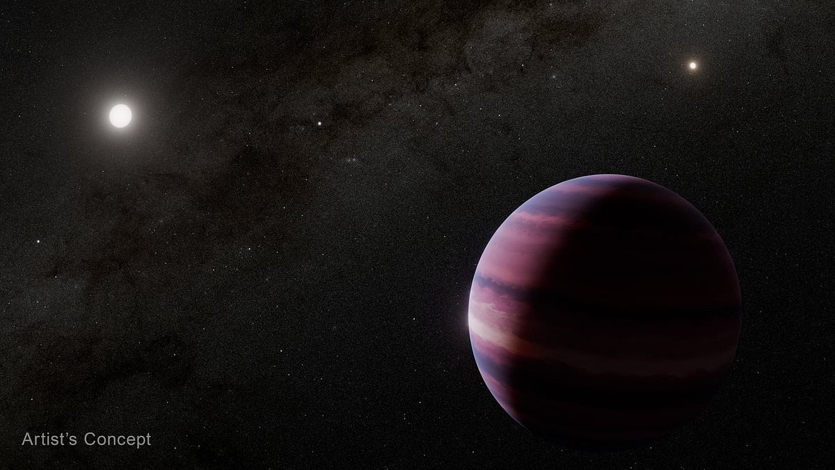 Scientists discover a new giant gas planet in 'Earth's neighbourhood' – and its moons could have the right conditions to sustain LIFE