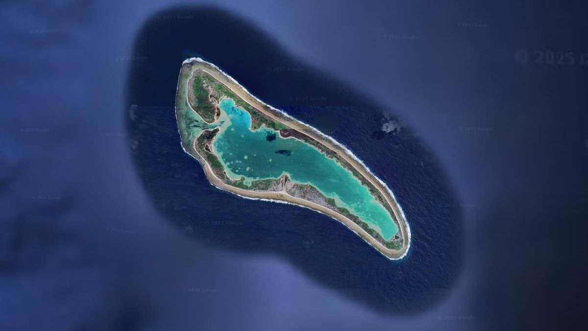Is THIS where Amelia Earhart's missing plane is? Pilot is convinced he has found the location of the wreckage of her aircraft – using zoomed-in images from Google Earth