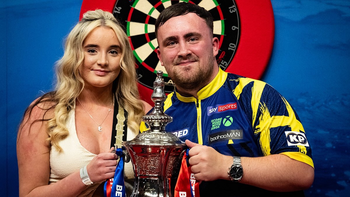 Luke Littler opens up on trolls targeting his beautician girlfriend - as the darts sensation reveals why she is just what he 'needed' in his life
