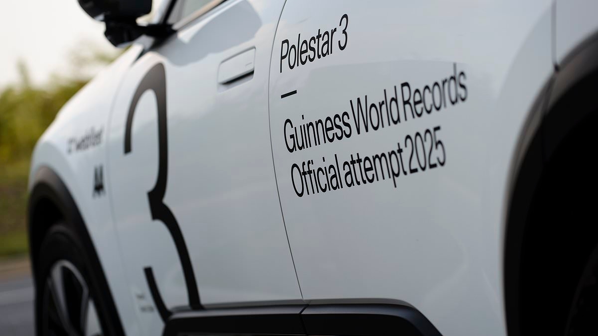 Polestar 3 SUV breaks world record for single-charge distance