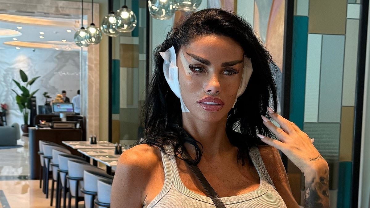 Katie Price, 47, seen for the first time since tweaking SIXTH face lift - as she recovers in Turkey after Princess, 18, revealed she would never turn to surgery like her mum