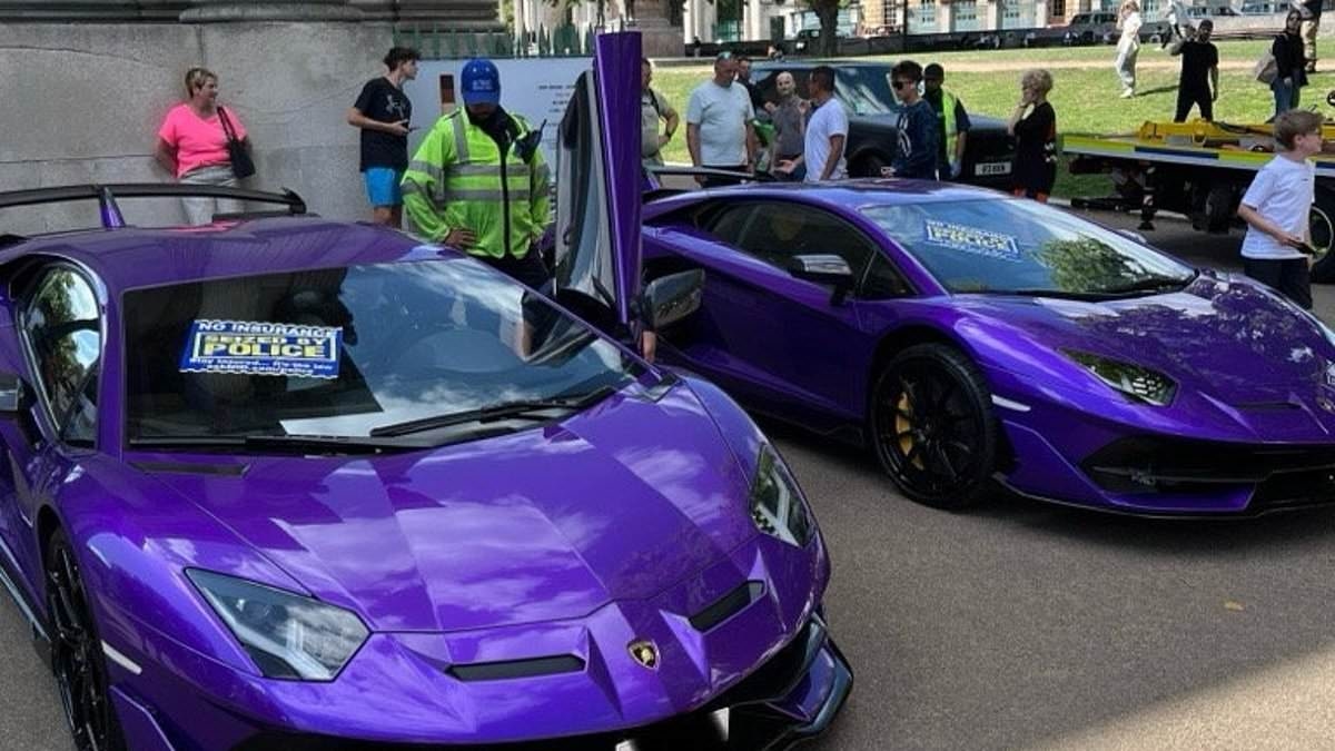 More than 70 supercars worth £7m seized