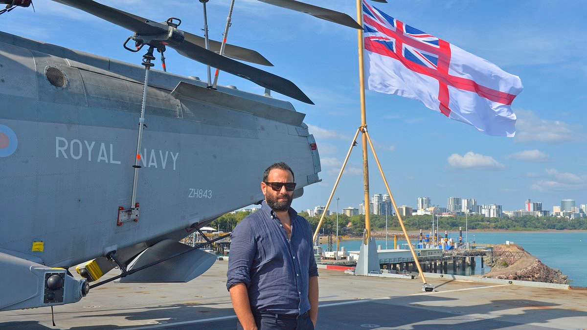 My view from the captain's chair aboard Britain's 65,000-ton leviathan facing down war-hungry Chinese despot: DAVID PATRIKARAKOS