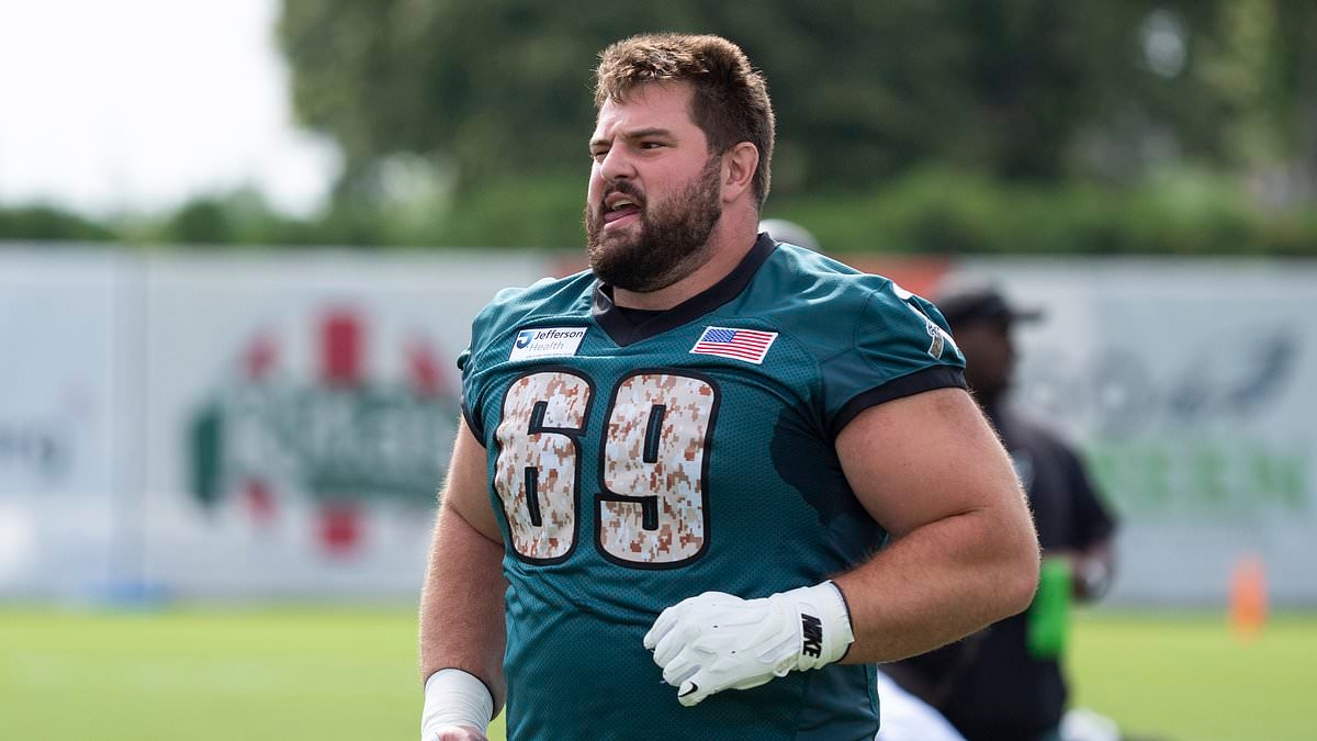 Eagles star Landon Dickerson to have knee surgery in huge blow for Super Bowl winners ahead of NFL season