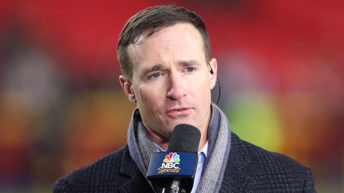 NFL QB legend Drew Brees claims he would be a 'top three analyst' right now if he had a job... despite unceremonious NBC exit