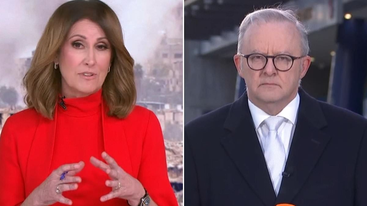Nat Barr's tough message to Anthony Albanese after Australia's landmark decision to recognise the state of Palestine
