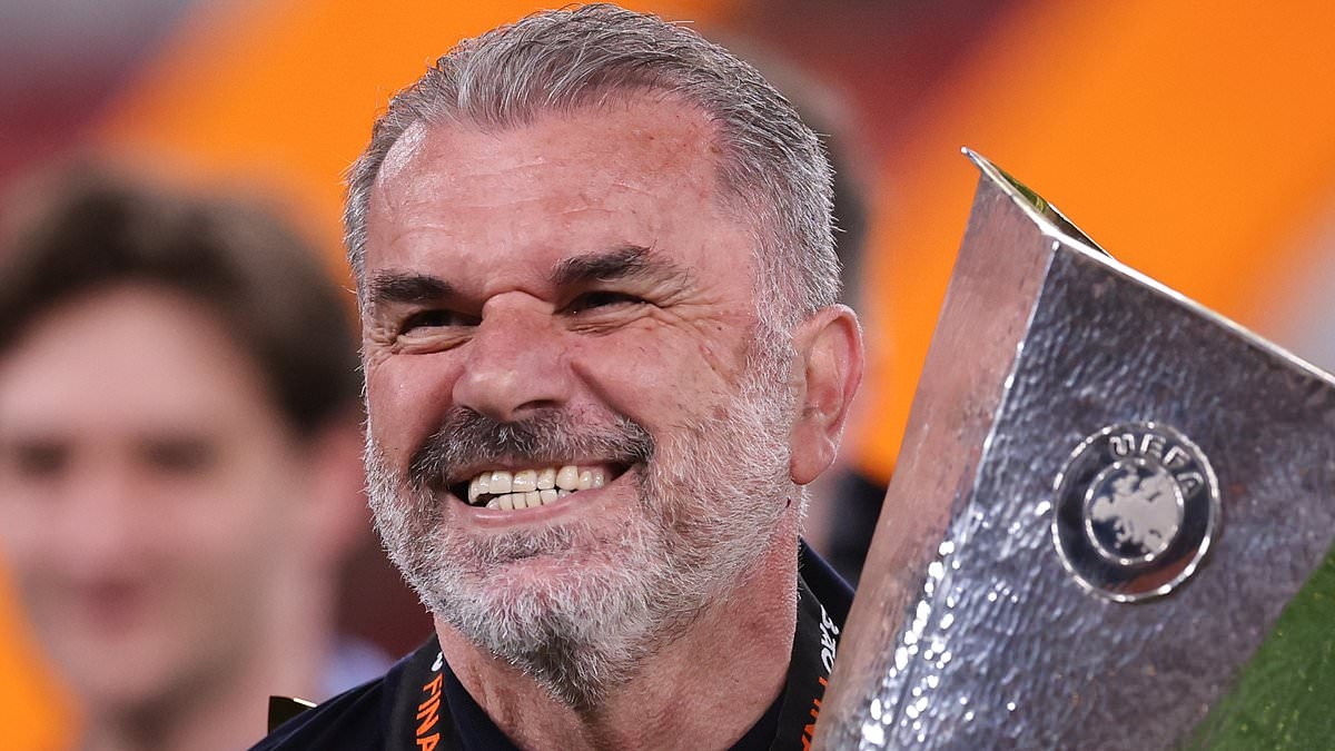See how Ange Postecoglou is spending the $8million payout he received after Tottenham sacking as he lives the high life
