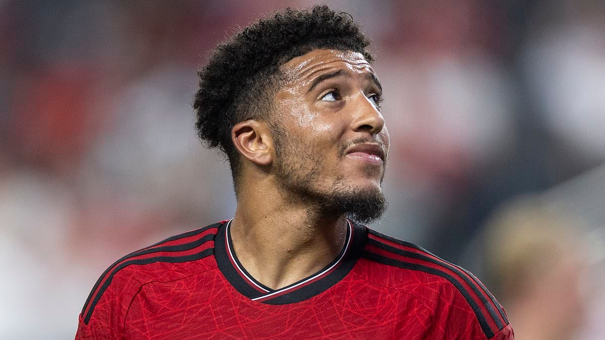 Jadon Sancho offered Man United escape route as two new clubs enter race to sign Red Devils outcast