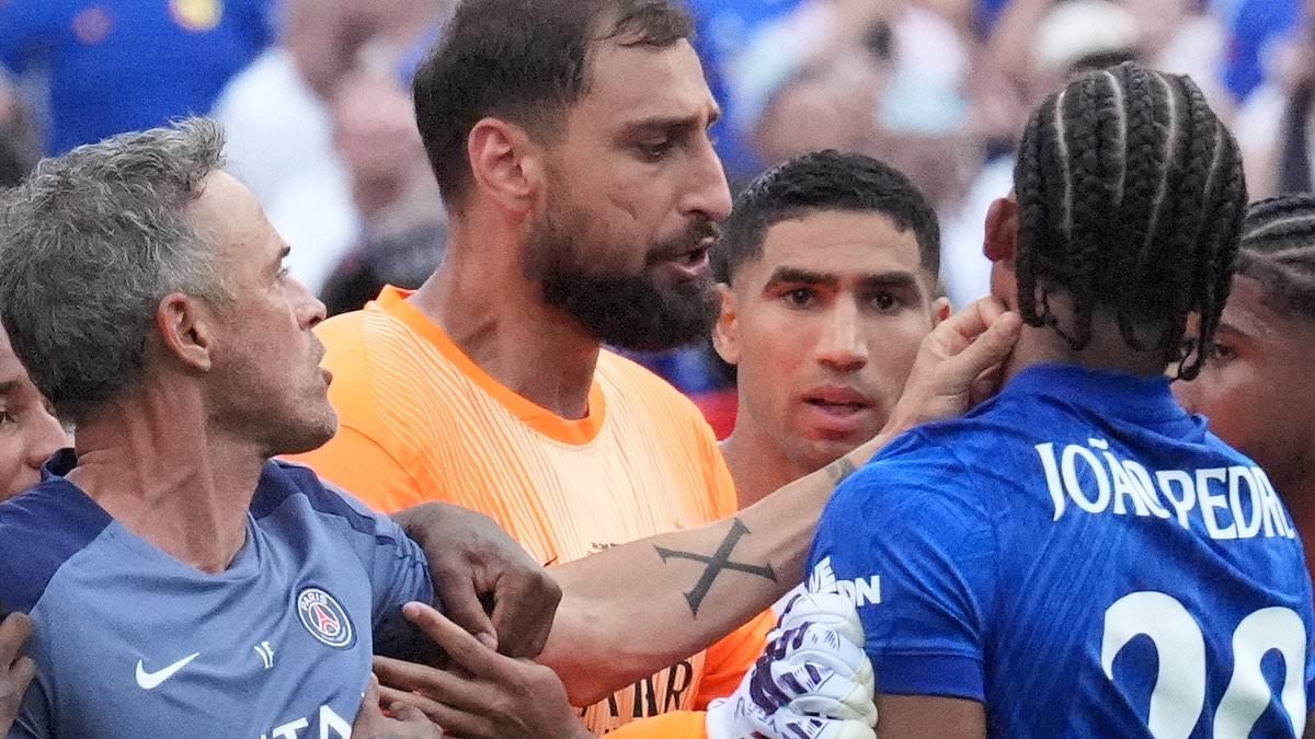 PSG boss Luis Enrique learns fate after 'SLAP' on Joao Pedro during furious Club World Cup final melee, as FIFA give verdict ahead of UEFA Super Cup