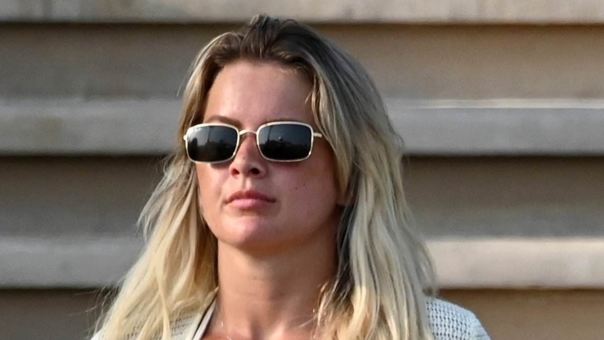 Bikini-clad Tasha Ghouri steps out in knitted cover-up after quitting Celeb SAS - as she enjoys sunny Spain birthday break following boyfriend drama