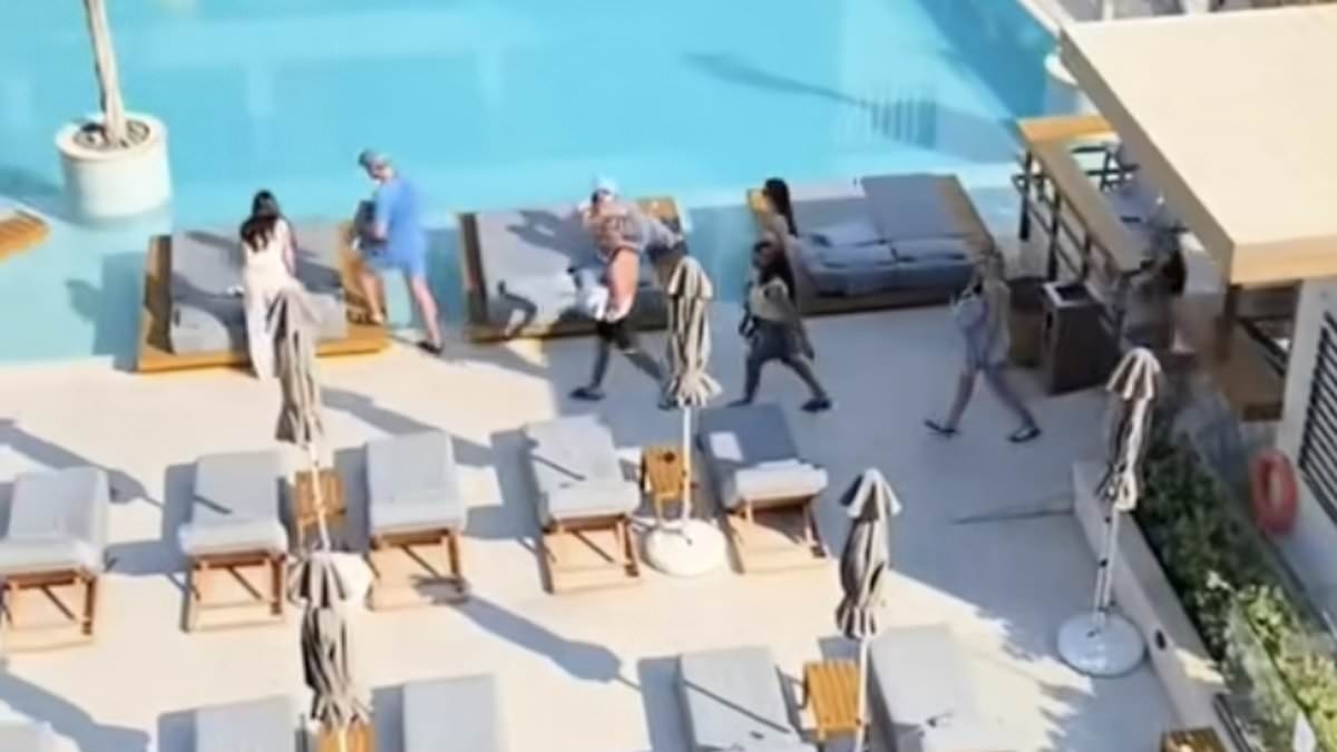 Sunbed wars continue across Europe as people line up by pool gates in the early hours and 'sprint' to grab their spot in 'embarrassing' holiday trend