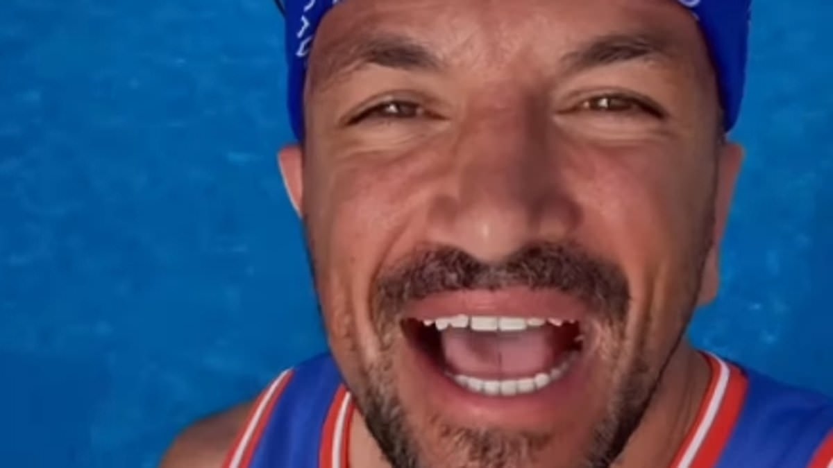 Peter Andre teases upcoming song from his new album and sings about wanting a 'girl from the island' - months after Jafaican movie scandal