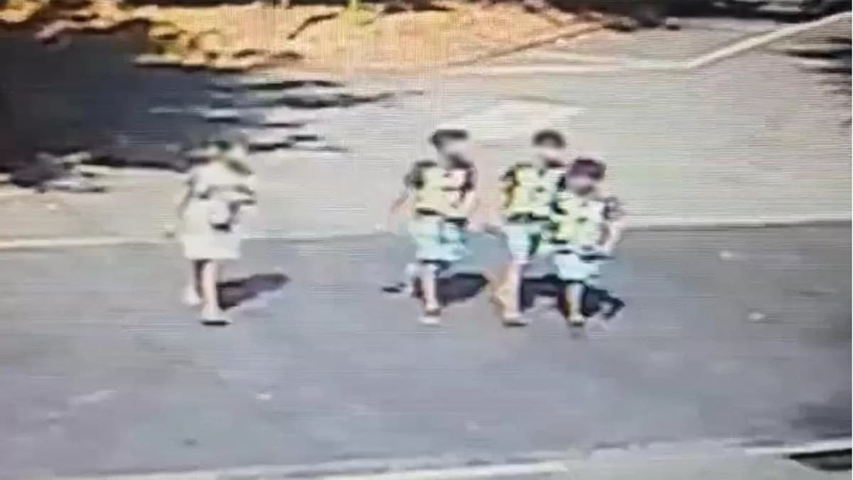 The three boys and a little girl aged 11-13... who have been arrested for fatal hit-and-run in a stolen car that left 71-year-old woman dying as they fled to nearby Roma camp