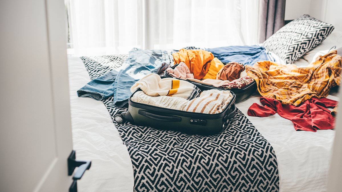Take the dread out of unpacking after holidays! Expert reveals how to declutter your case in 5 quick steps - and the biggest mistake people make