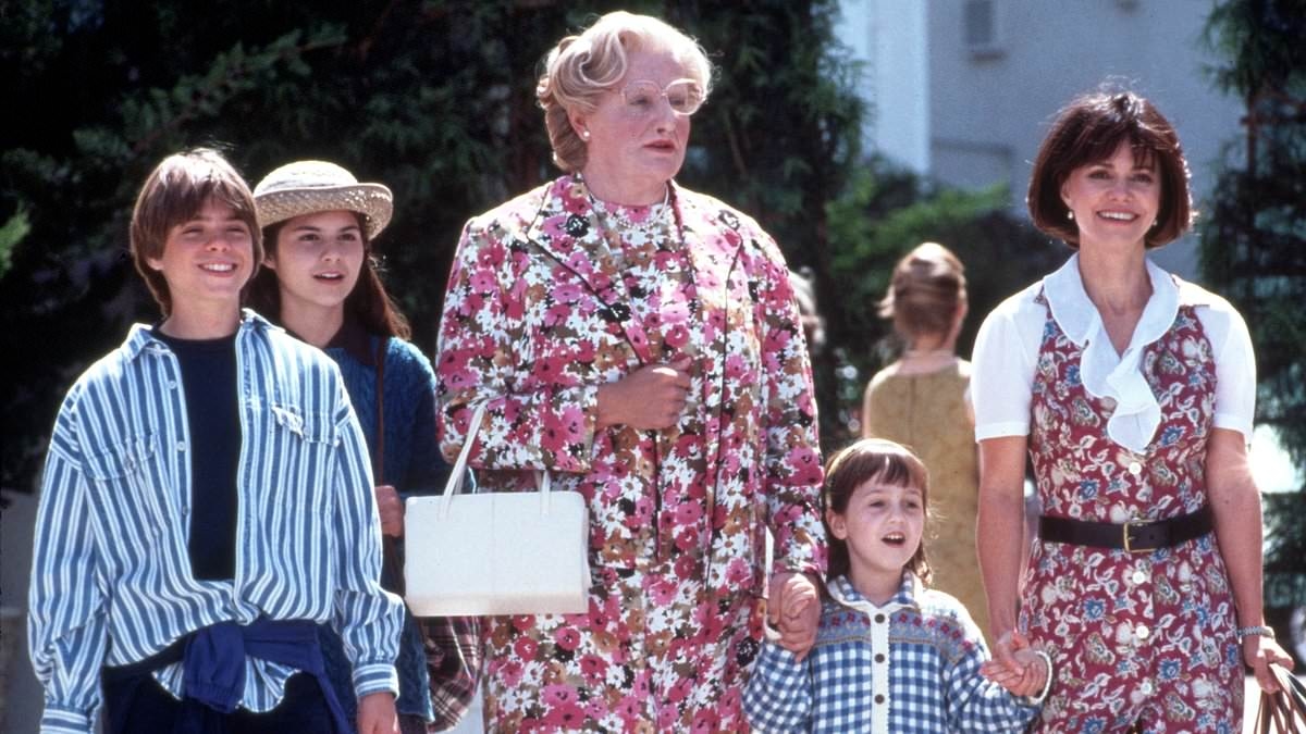 Child star is unrecognizable on rare outing after bizarre plea to clone Robin Williams using AI
