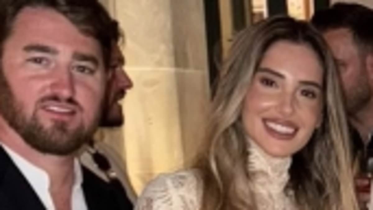 Wayne Lineker's daughter Tia shares first picture after marrying football manager Harry Agombar in luxury Mallorca wedding