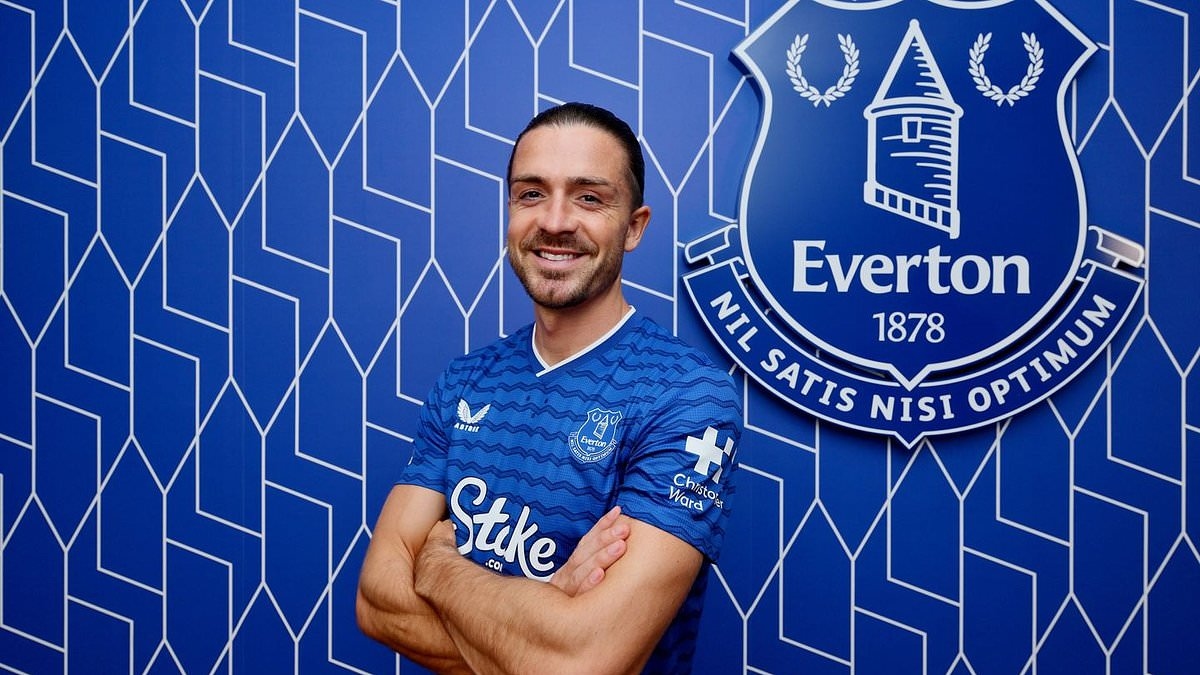 Jack Grealish pays tribute to two England legends as he takes special shirt number at Everton - while he reveals chat with Wayne Rooney and how Toffees fans sealed the transfer!