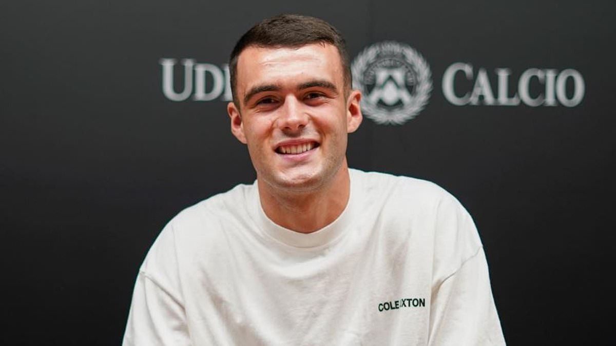 Scottish teenager Lennon Miller seals sensational five-year deal with Udinese as he finally completes £4.75million switch from Motherwell