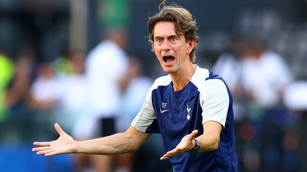 How tackling Europe with Tottenham is Thomas Frank's biggest test to date - and why questions are swirling over how ready his Spurs team are, writes MATT BARLOW