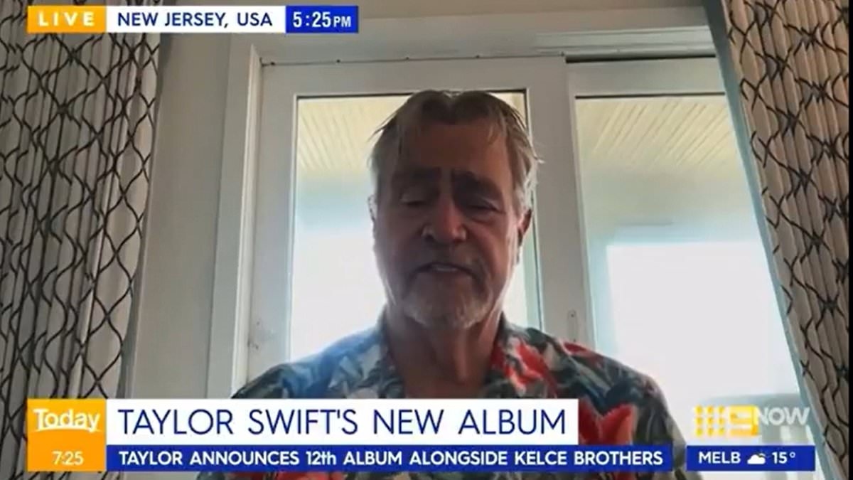 Travis Kelce's dad Ed opens up on Taylor Swift's 'beautiful' new album and his 'romantic' son's GQ cover