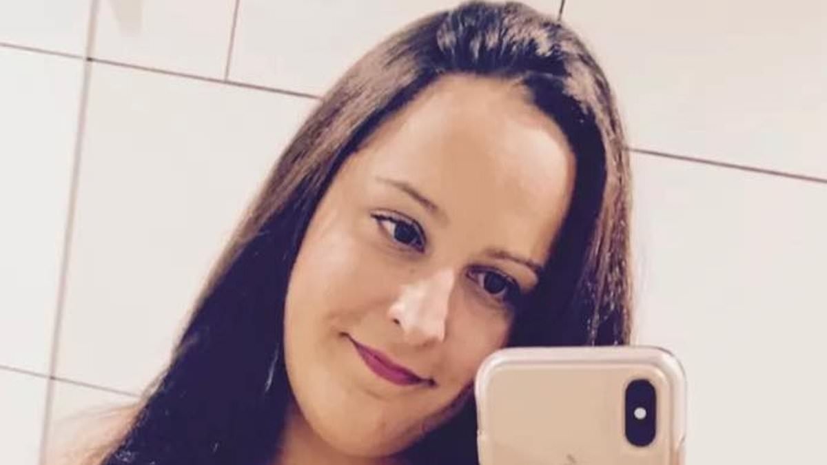 Alleged house of horror double killer smirks and winks in court - after he's accused of murdering mum-to-be and decapitating her partner before putting his head on a spike