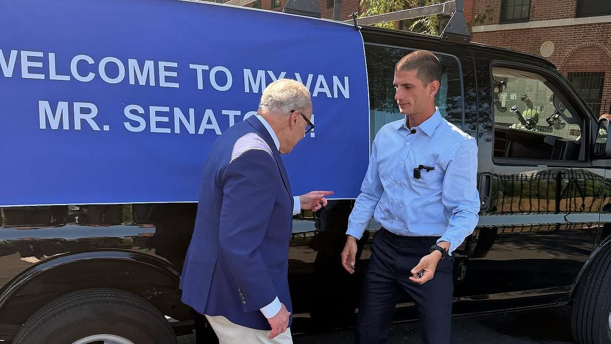 Kennedy heir Jack Schlossberg gets job from Chuck Schumer after ride in creepy van
