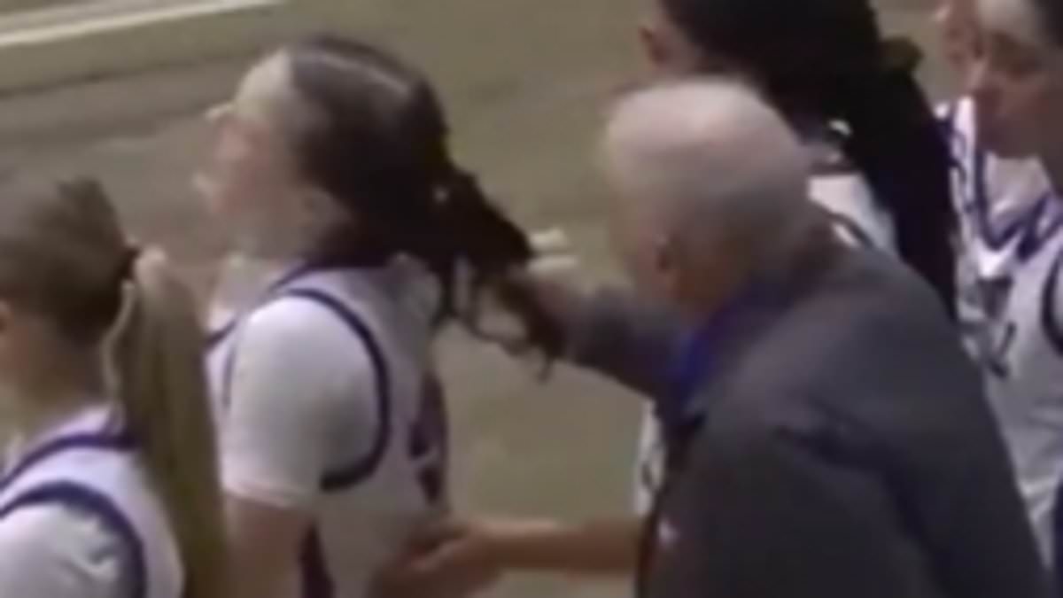 High school basketball player sues coach for assault and bullying after he pulled her hair in outburst that shocked the world