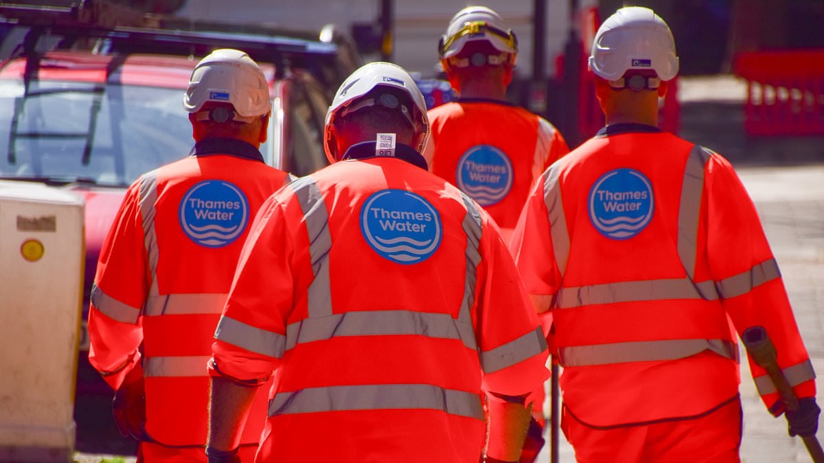 Thames Water could be sold to the Chinese after the Labour government puts it into temporary public ownership to 'wipe' much of its £16.8billion debt