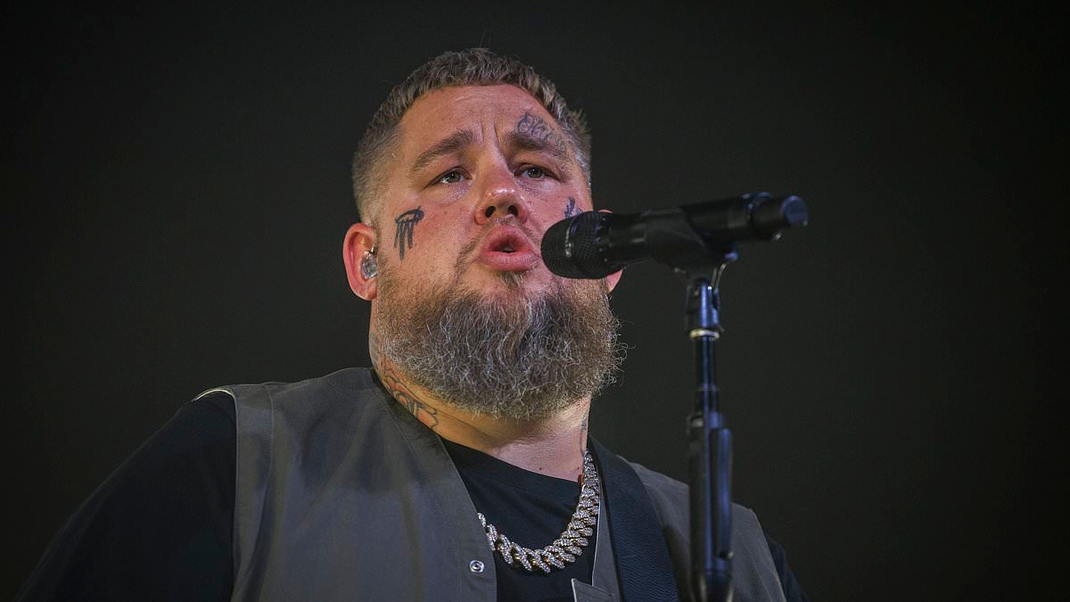 Rag'n'Bone Man shares photograph from his hospital bed in Lithuania as he gives fans update after being forced to cancel show in country at last minute
