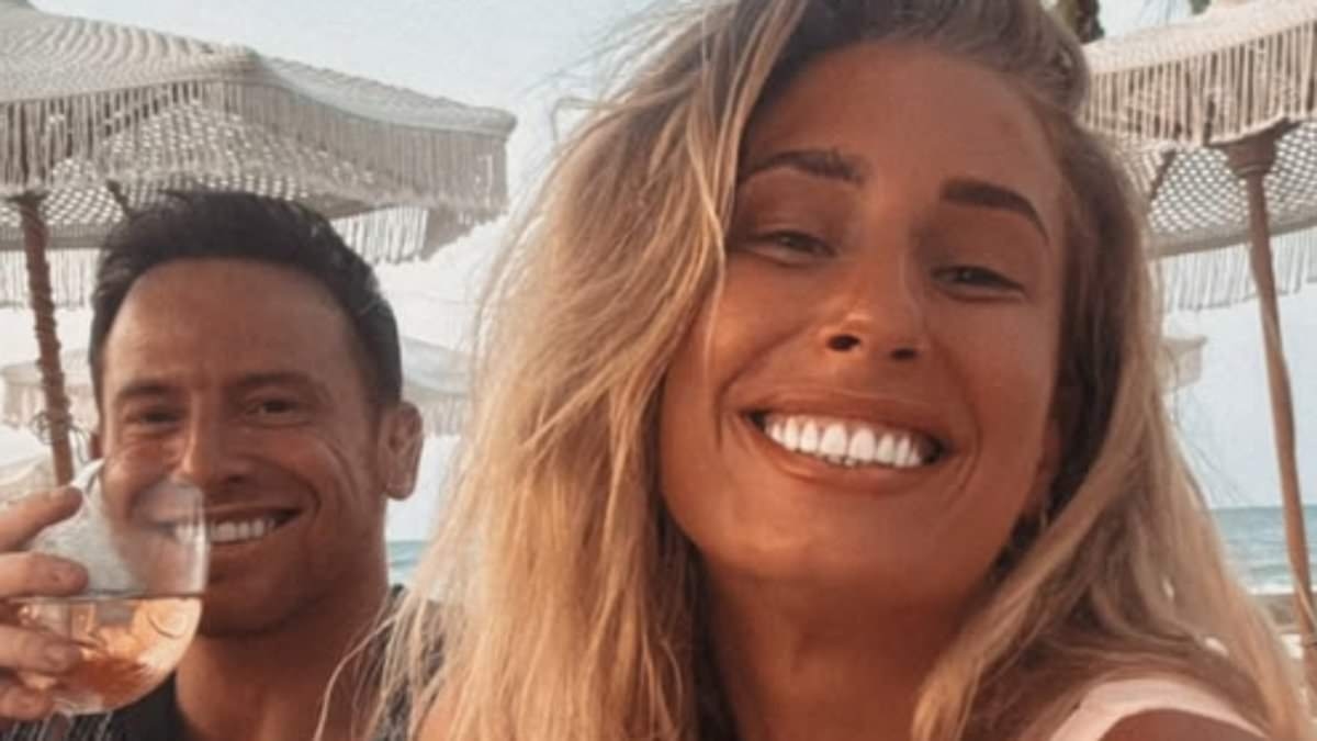 Stacey Solomon shares loved-up holiday snaps from rare date night with husband Joe Swash after being forced to clarify his whereabouts