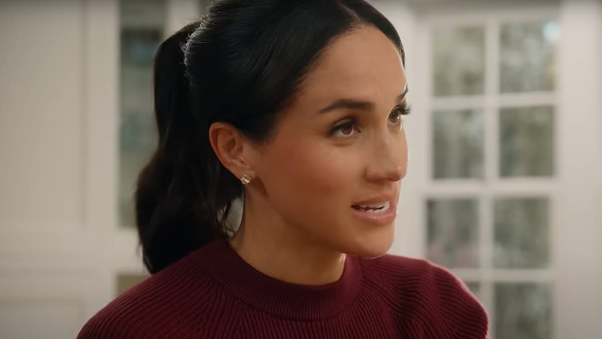 Meghan is accused of being a copy-Kate again: Duchess opts for same jumper once worn by Princess as she debuts her VERY expensive wardrobe for season two of Netflix series