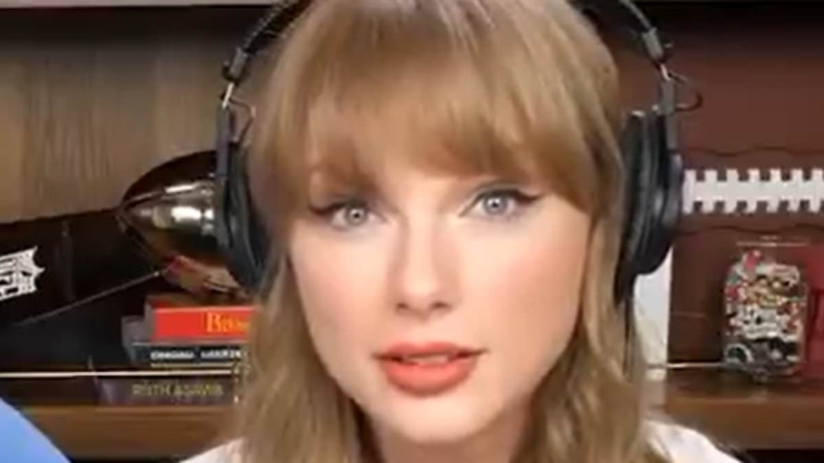 Taylor Swift left speechless by Jason Kelce as new clip emerges from her New Heights appearance