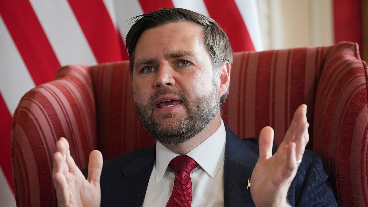 JD Vance strikes up unlikely friendship with The Apprentice star during UK visit - leaving fans open-mouthed