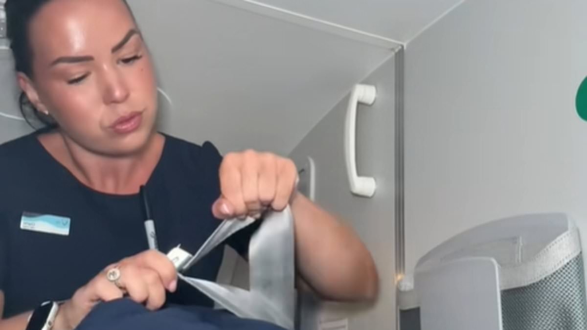 Flight attendant reveals little-known spot where cabin crew sleep on planes