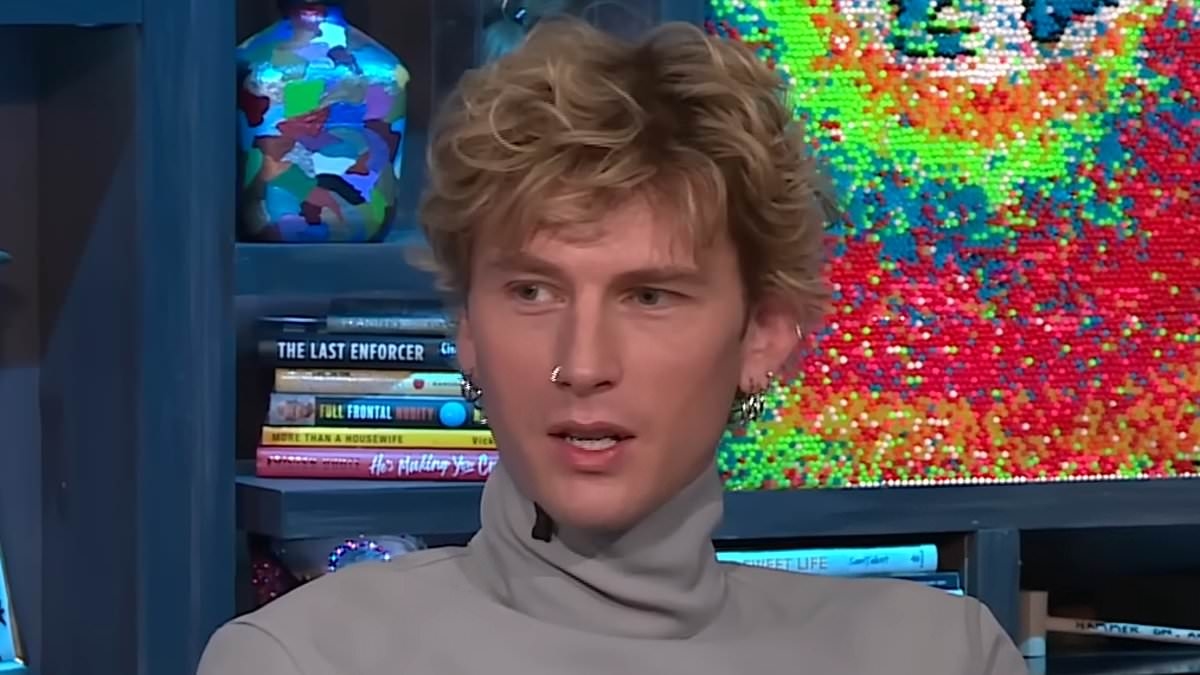 Machine Gun Kelly theorizes he has ALIEN lineage after mother revealed she may have been abducted by UFO