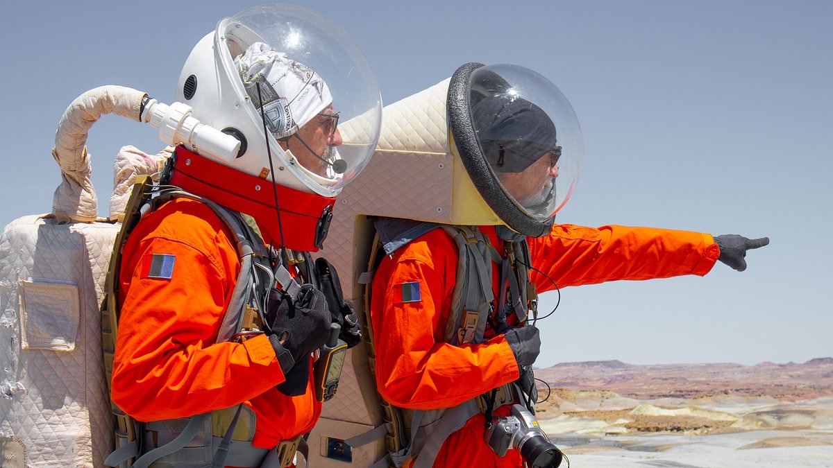 Desert missions, scorching space walks and defying gravity: The secret society living 'on Mars'... and punishing hell they're going through