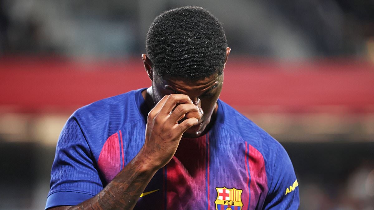 Barcelona 'take emergency financial action to register Marcus Rashford' in time for new LaLiga season - with Man United loan star 'not eligible' to play