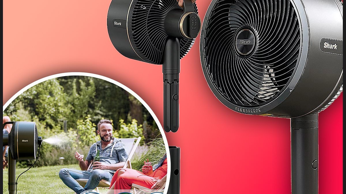 Beat the heat with the viral Shark FlexBreeze fan now 37% OFF with this limited-time code