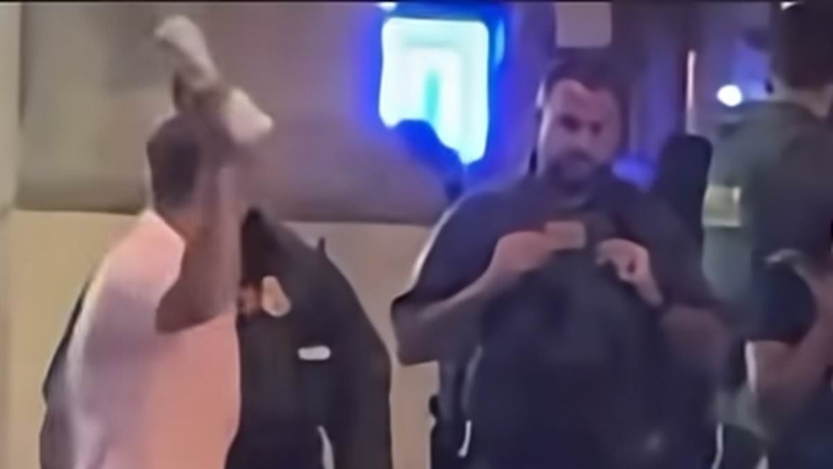 Sandwich thrower who hurled sub at feds during DC crime crackdown is charged with FELONY by Jeanine Pirro