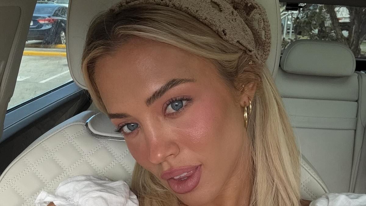 Tammy Hembrow shocks as she strips off and flashes bare bottom - after packing on PDA with Bailey Smith