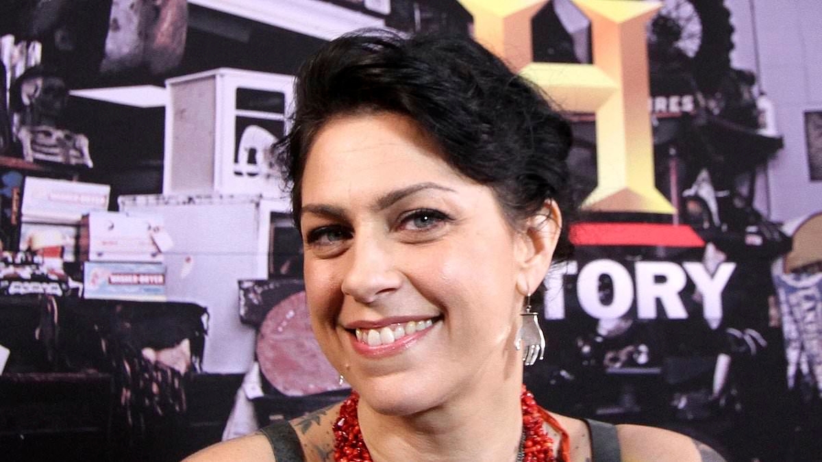 American Pickers star Danielle Colby, 49, flashes underboob in crop top and skimpy thong for risqué photo