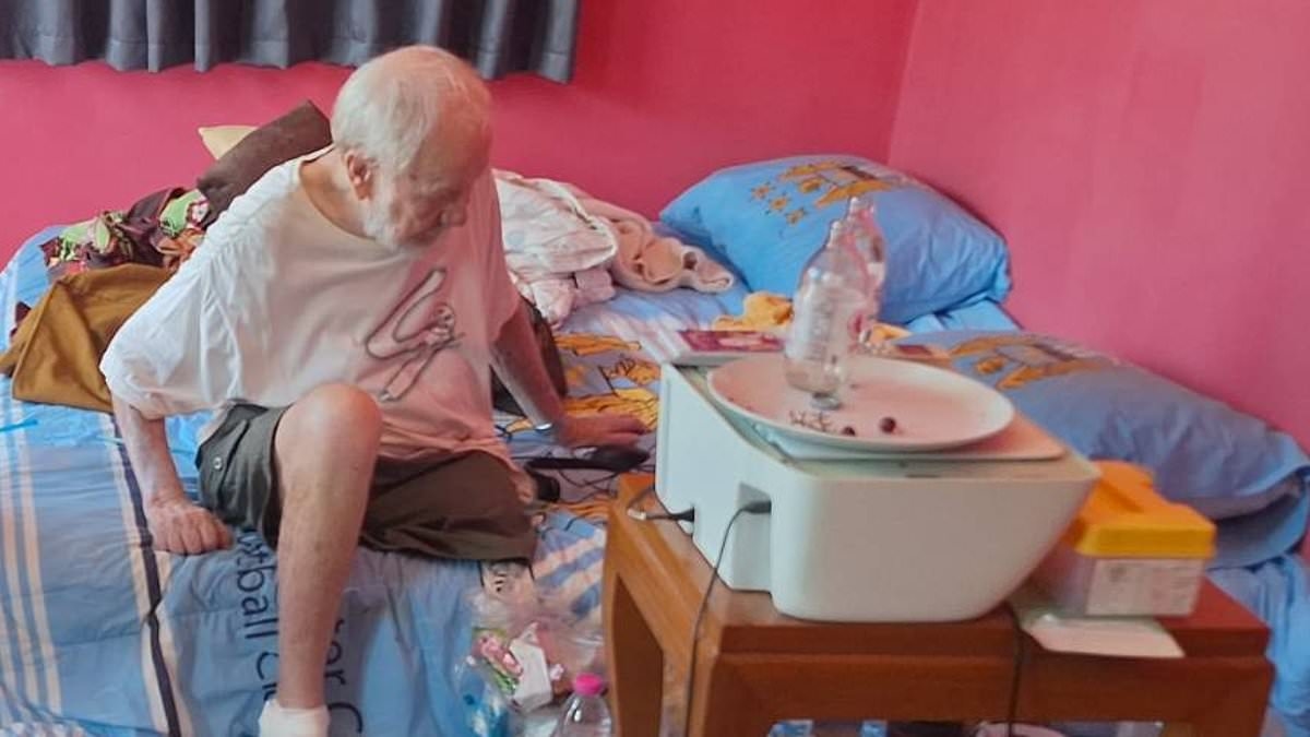 Aussie pensioner, 75, begs for rescue from Thailand after his much younger wife squanders his fortune on drugs