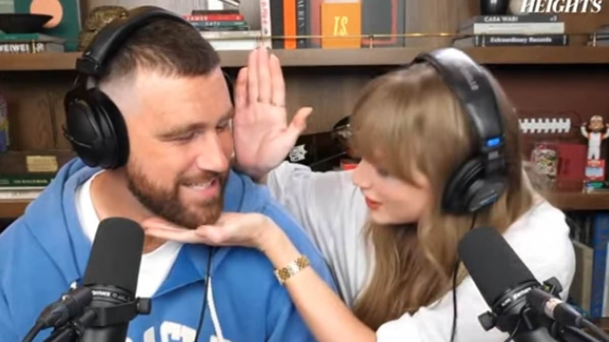 Taylor Swift reveals how Travis Kelce's shock Eras Tour appearance really came to be